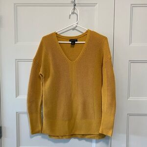 Rachel Zoe golden mustard yellow Knit Top
